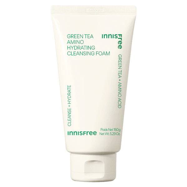 INNISFREE Green Tea-Amino-Hydrating-Cleansing-Foam-150g