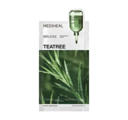 Заспокійлива та зволожуюча тканинна маска для обличчя Mediheal Teatree Essential Mask Calming Moisture